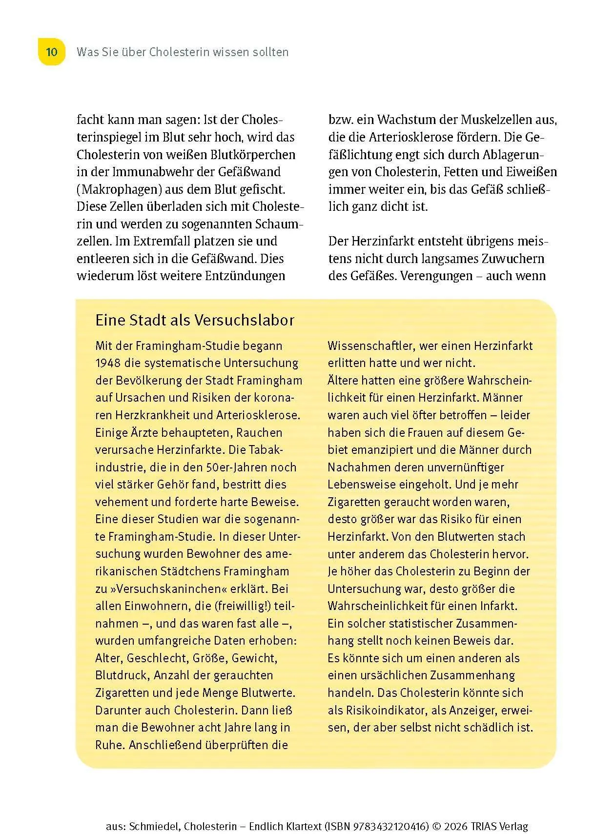 Bild: 9783432120416 | Cholesterin - Endlich Klartext | Ihr Weg zu optimalen Blutfettwerten