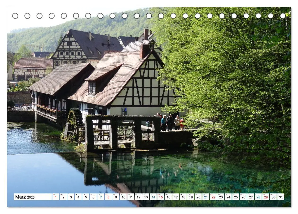 Bild: 9783457420416 | Schwäbische Alb im Blick (Tischkalender 2026 DIN A5 quer), CALVENDO...
