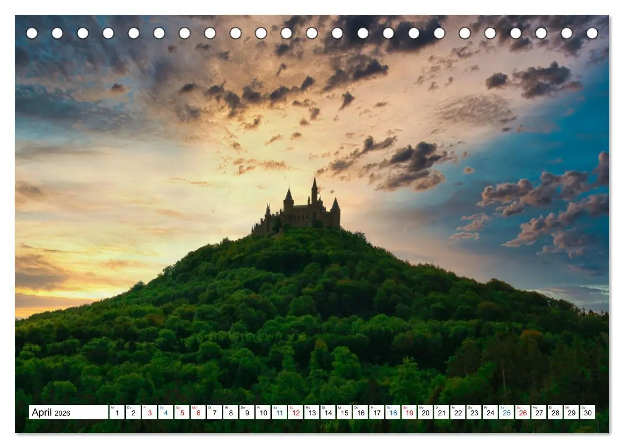 Bild: 9783457420416 | Schwäbische Alb im Blick (Tischkalender 2026 DIN A5 quer), CALVENDO...