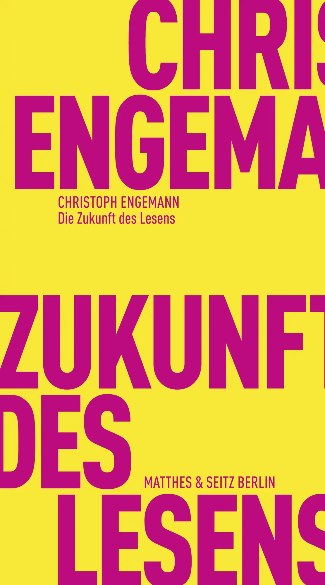 Cover: 9783751830416 | Die Zukunft des Lesens | Lesen nach KI | Christoph Engemann | Buch