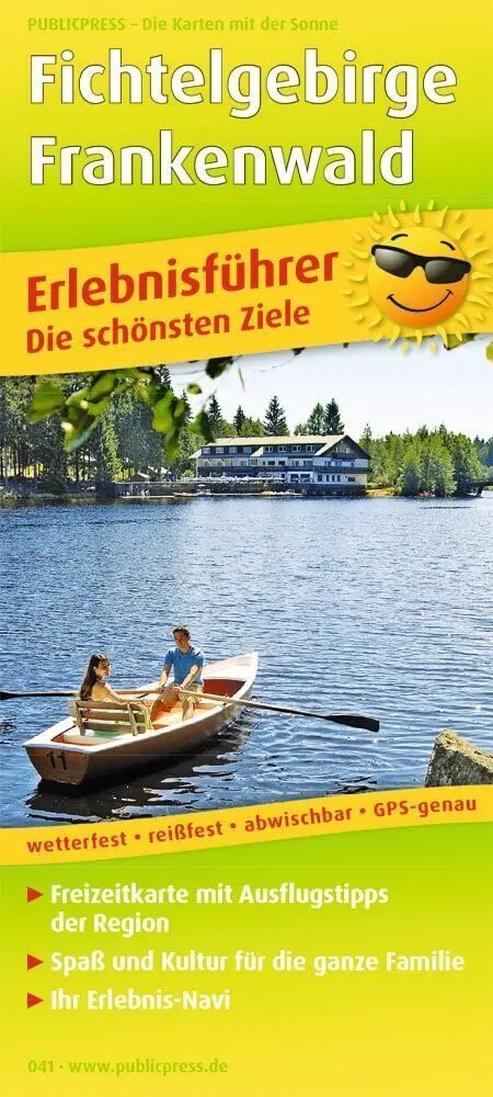 Cover: 9783899200416 | Publicpress Erlebnisführer Fichtelgebirge und Frankenwald 1:120.000