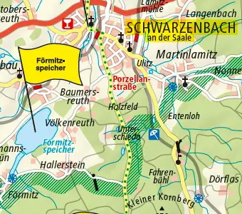 Bild: 9783899200416 | Publicpress Erlebnisführer Fichtelgebirge und Frankenwald 1:120.000