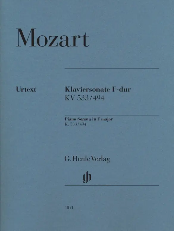 Cover: 9790201810416 | Sonata In F K.533/494 | Piano Sonata in F major K. 533/494 | Buch