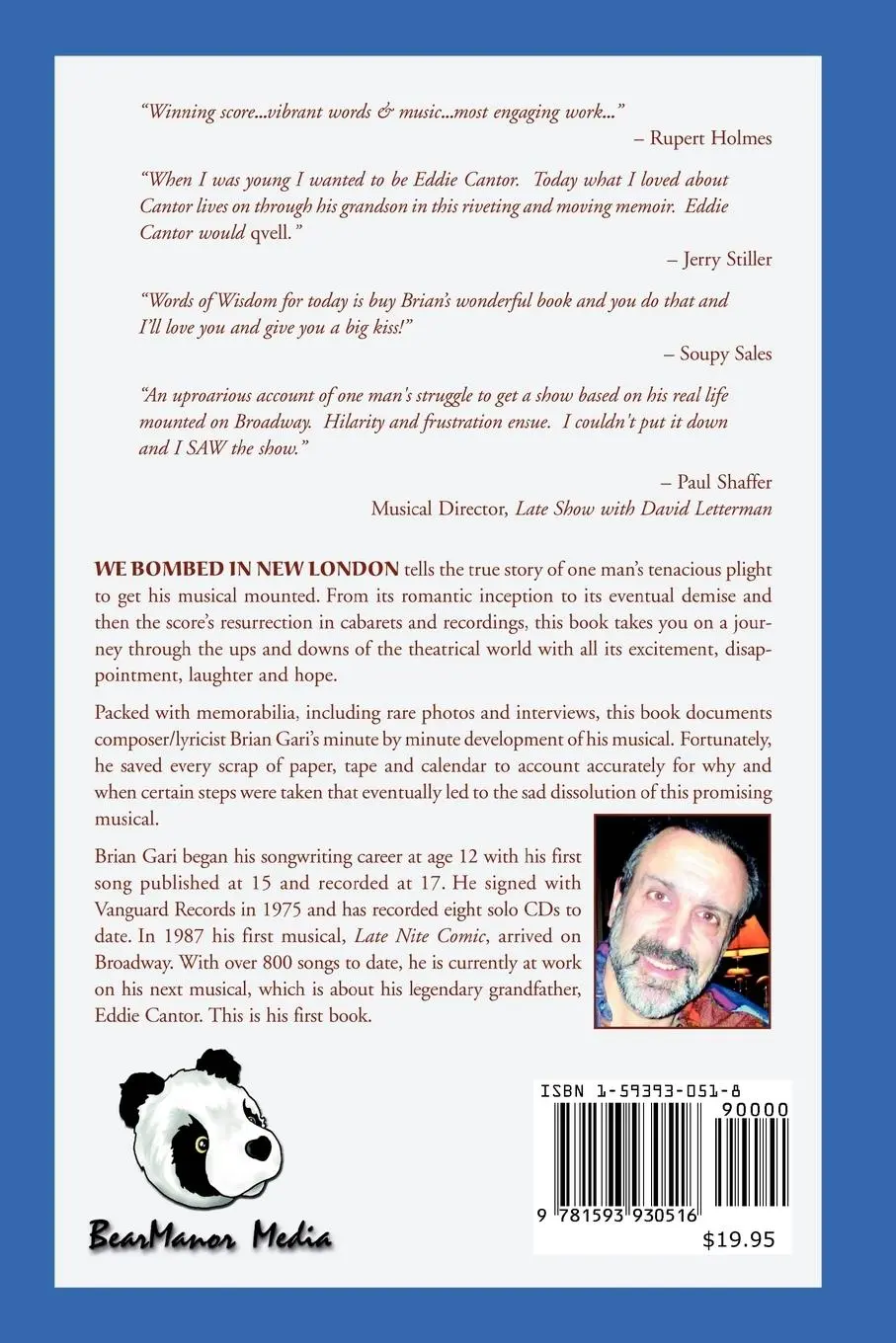 Rückseite: 9781593930516 | We Bombed in New London | Brian Gari | Taschenbuch | Englisch | 2006