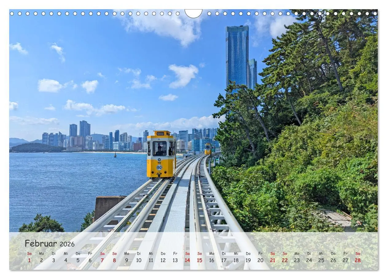 Bild: 9783457340516 | Zauberhaftes Südkorea Landschaften, Städte und Kultur (Wandkalender...