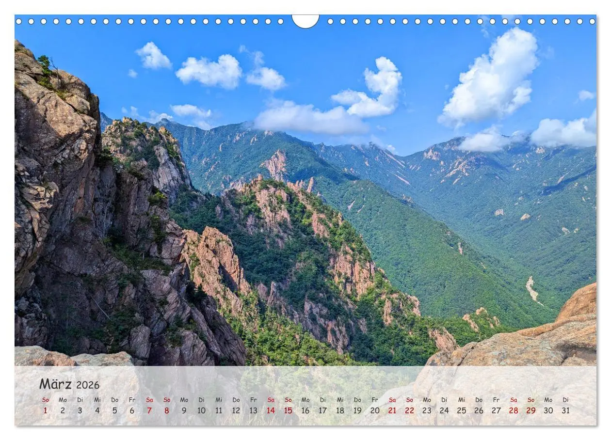 Bild: 9783457340516 | Zauberhaftes Südkorea Landschaften, Städte und Kultur (Wandkalender...