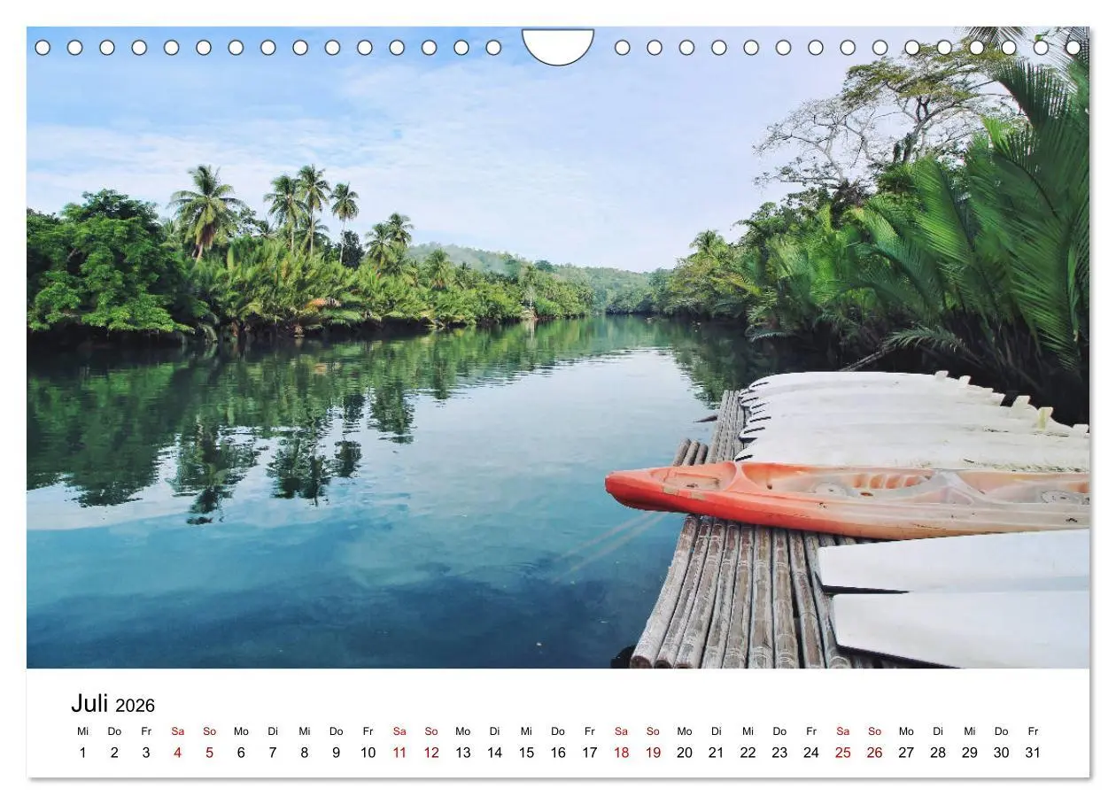 Bild: 9783457720516 | Philippinen - Faszinierende Inselwelten (Wandkalender 2026 DIN A4...