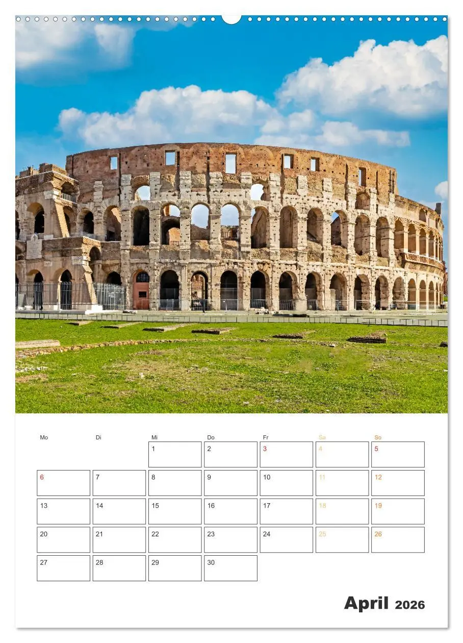 Bild: 9783516290516 | Rom - Kunst, Kultur und Geschichte (Wandkalender 2026 DIN A2 hoch),...