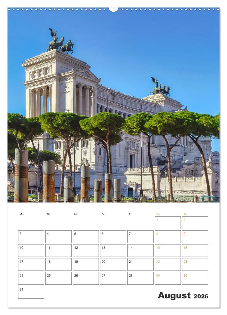 Bild: 9783516290516 | Rom - Kunst, Kultur und Geschichte (Wandkalender 2026 DIN A2 hoch),...