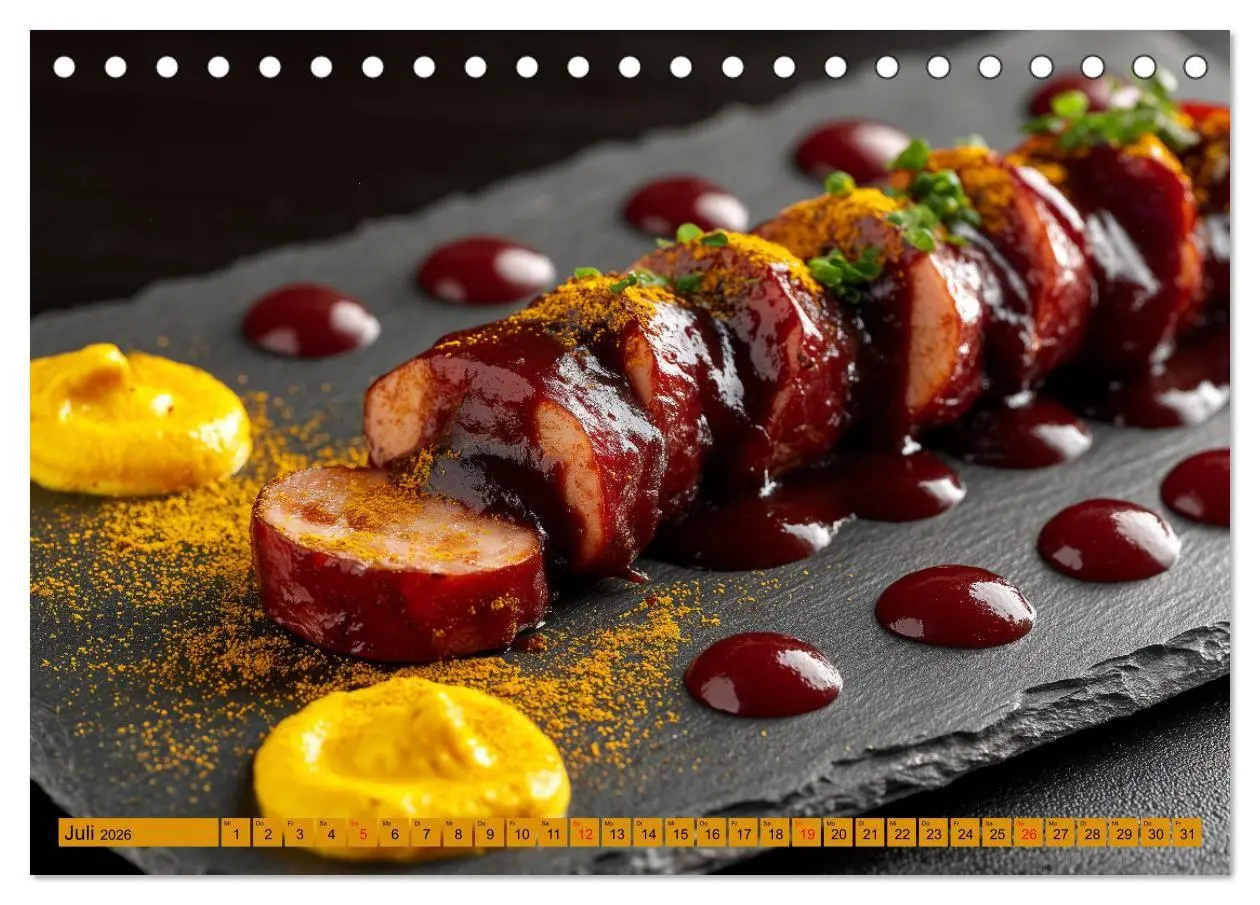 Bild: 9783516670516 | Currywurst Kalender - Das Berliner Kultgericht für Fleischliebhaber...