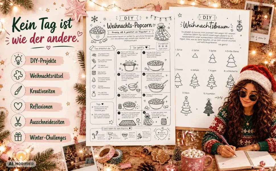 Bild: 9783692730516 | Kreativ Adventskalender für Teenager Mädchen | Creations | Taschenbuch