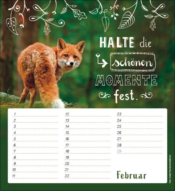 Bild: 9783731880516 | Geburtstagskalender Im herzen barfuß | Verlag Korsch | Kalender