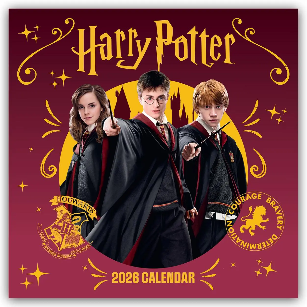 Cover: 9783803530516 | Harry Potter - Offizieller Kalender 2026 - Wandkalender | Ltd | 14 S.