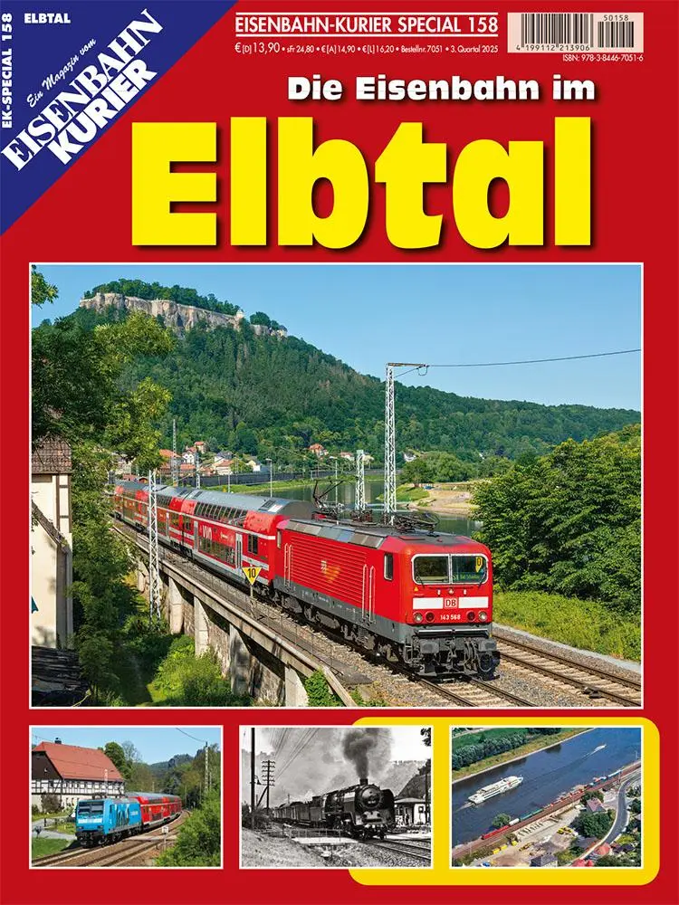 Cover: 9783844670516 | Die Eisenbahn im Elbtal | Broschüre | 98 S. | Deutsch | 2025