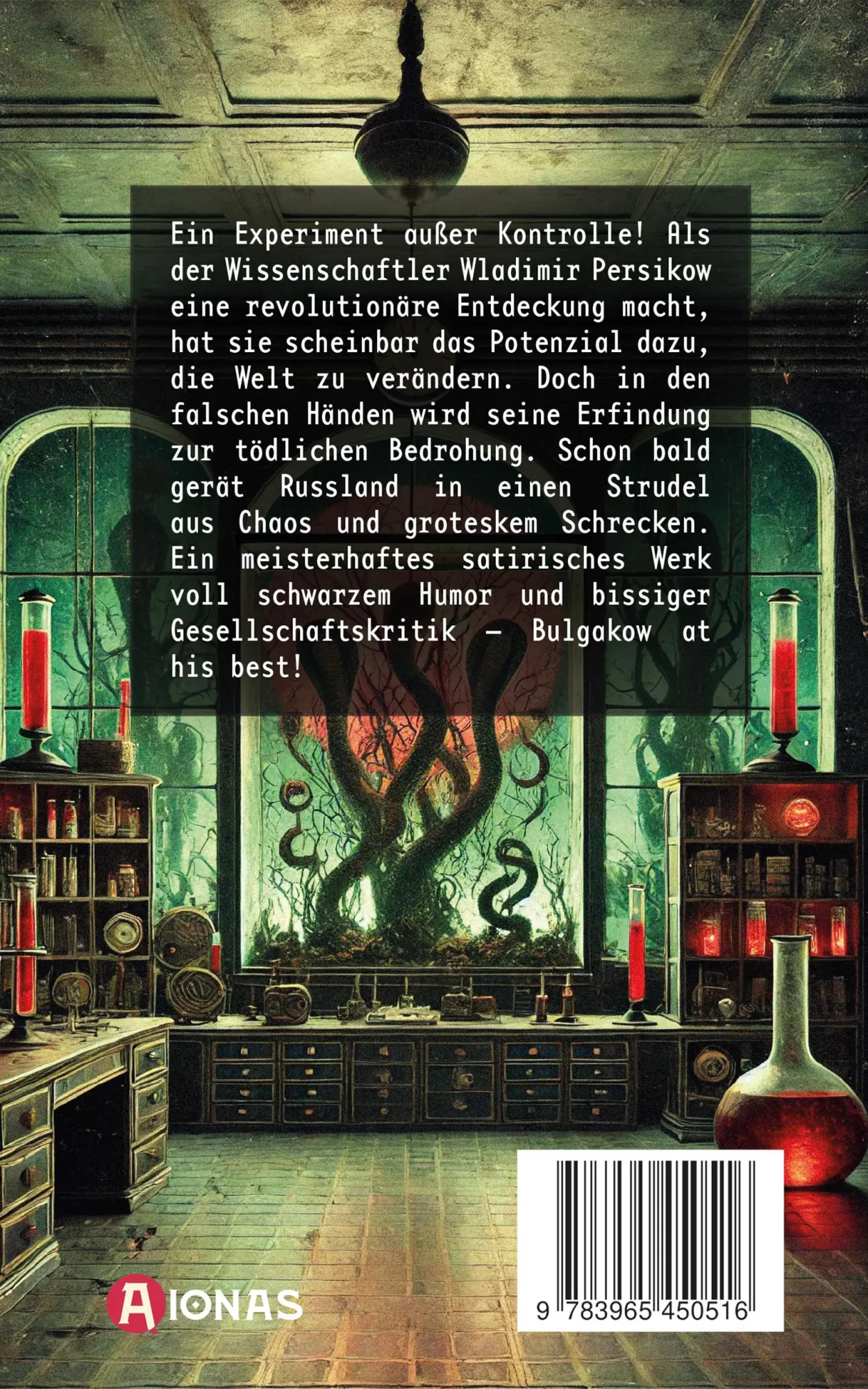 Rückseite: 9783965450516 | Die verhängnisvollen Eier. Michail Bulgakow | Michail Bulgakow | Buch