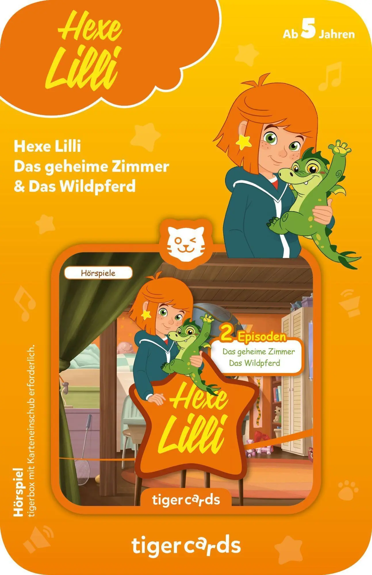 Bild: 4260535480616 | tigercard - Hexe Lilli - Das geheime Zimmer &amp; Das Wildpferd | Deutsch