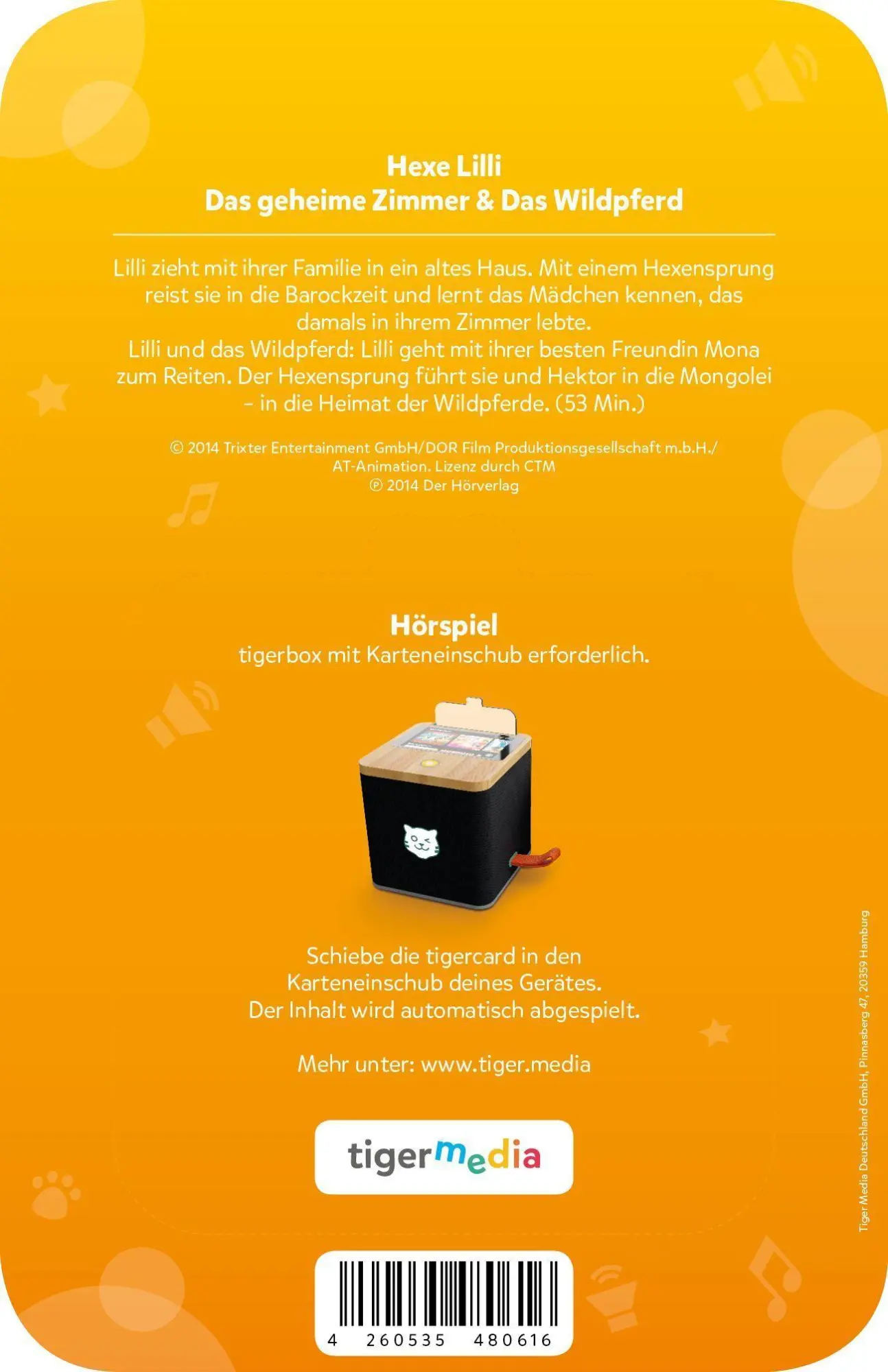 Bild: 4260535480616 | tigercard - Hexe Lilli - Das geheime Zimmer &amp; Das Wildpferd | Deutsch