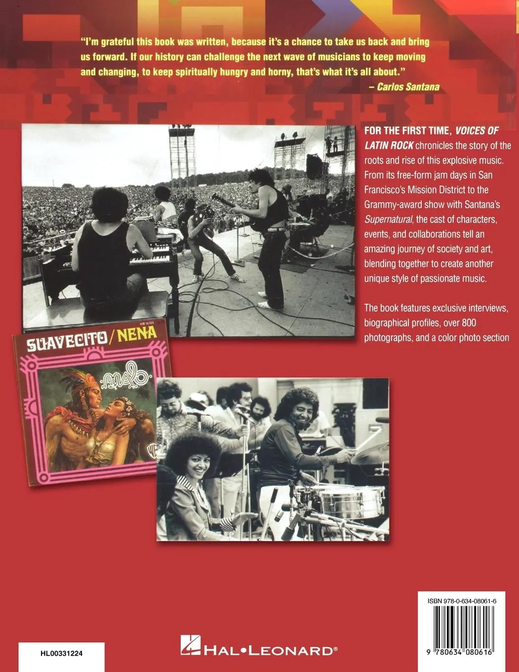 Rückseite: 9780634080616 | Voices of Latin Rock | The People and Events That Created This Sound