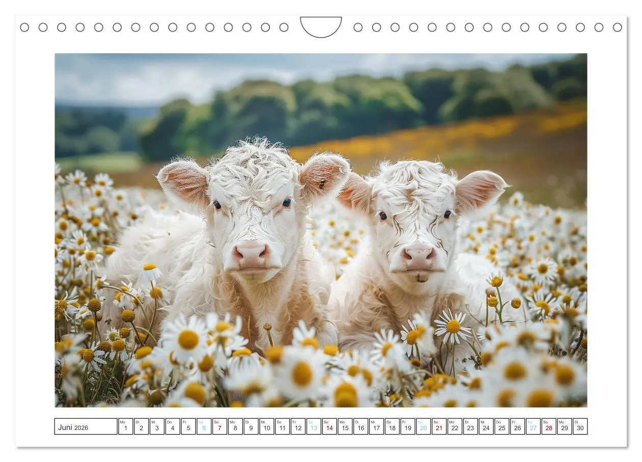 Bild: 9783457330616 | Schottische Hochland Rinder (Wandkalender 2026 DIN A4 quer),...
