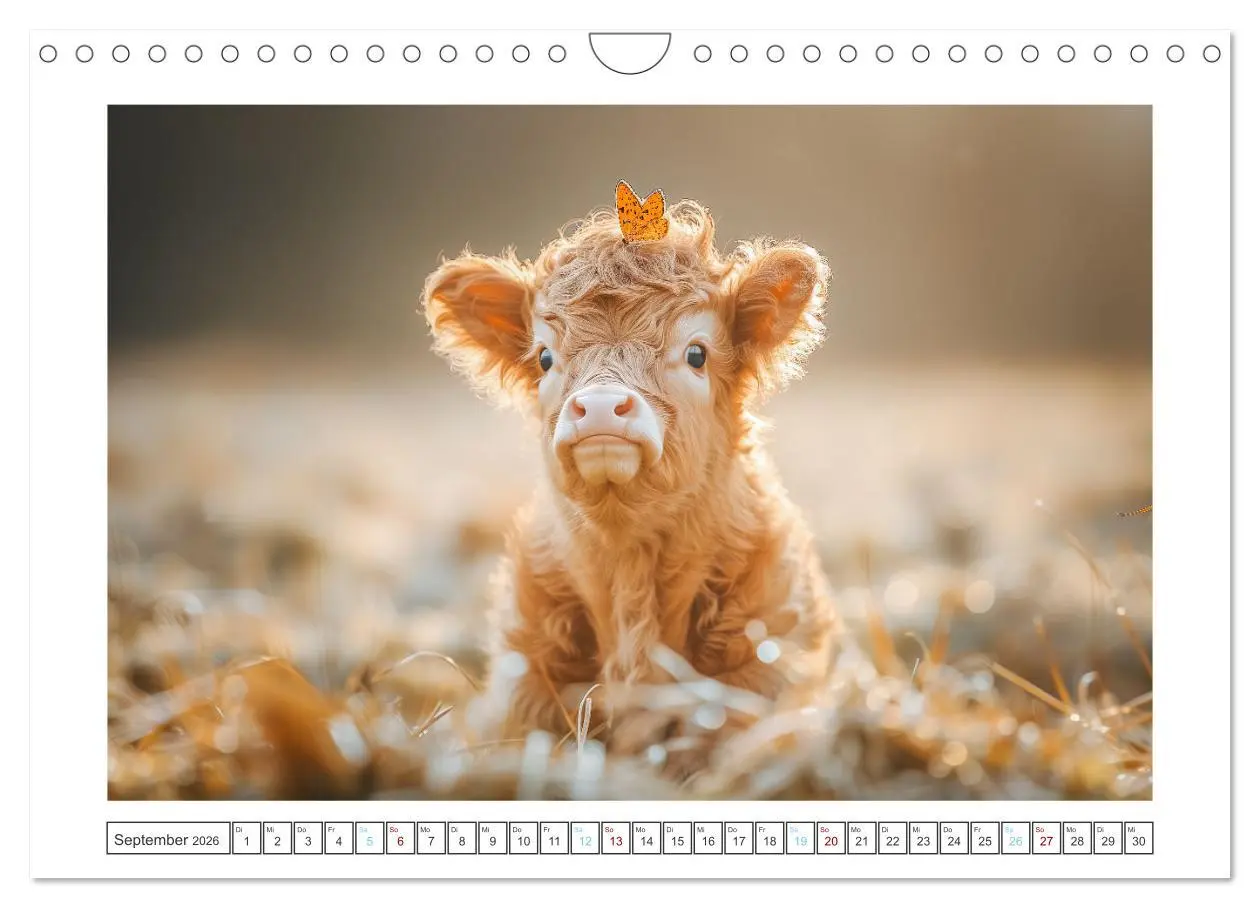 Bild: 9783457330616 | Schottische Hochland Rinder (Wandkalender 2026 DIN A4 quer),...