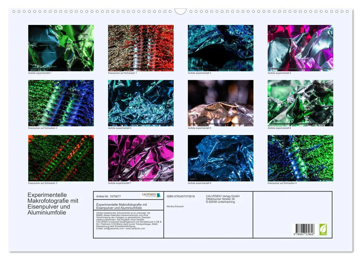 Bild: 9783457570616 | Experimentelle Makrofotografie mit Eisenpulver und Aluminiumfolie...