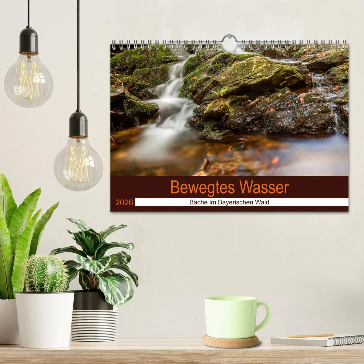 Bild: 9783457640616 | Bewegtes Wasser (Wandkalender 2026 DIN A4 quer), CALVENDO...