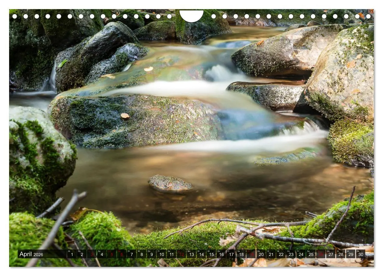 Bild: 9783457640616 | Bewegtes Wasser (Wandkalender 2026 DIN A4 quer), CALVENDO...