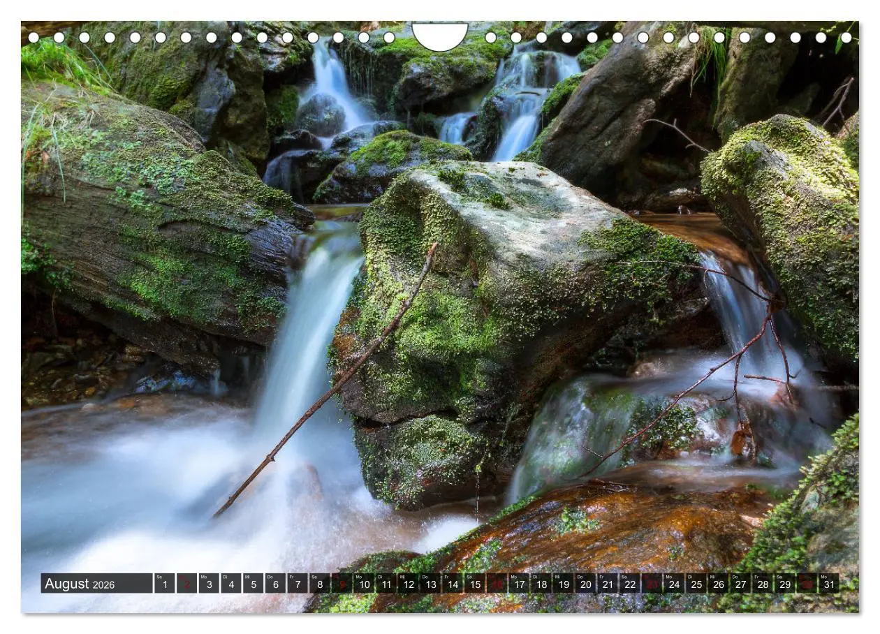 Bild: 9783457640616 | Bewegtes Wasser (Wandkalender 2026 DIN A4 quer), CALVENDO...