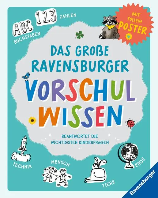 Cover: 9783473480616 | Das große Ravensburger Vorschulwissen | Johanna Friedl (u. a.) | Buch