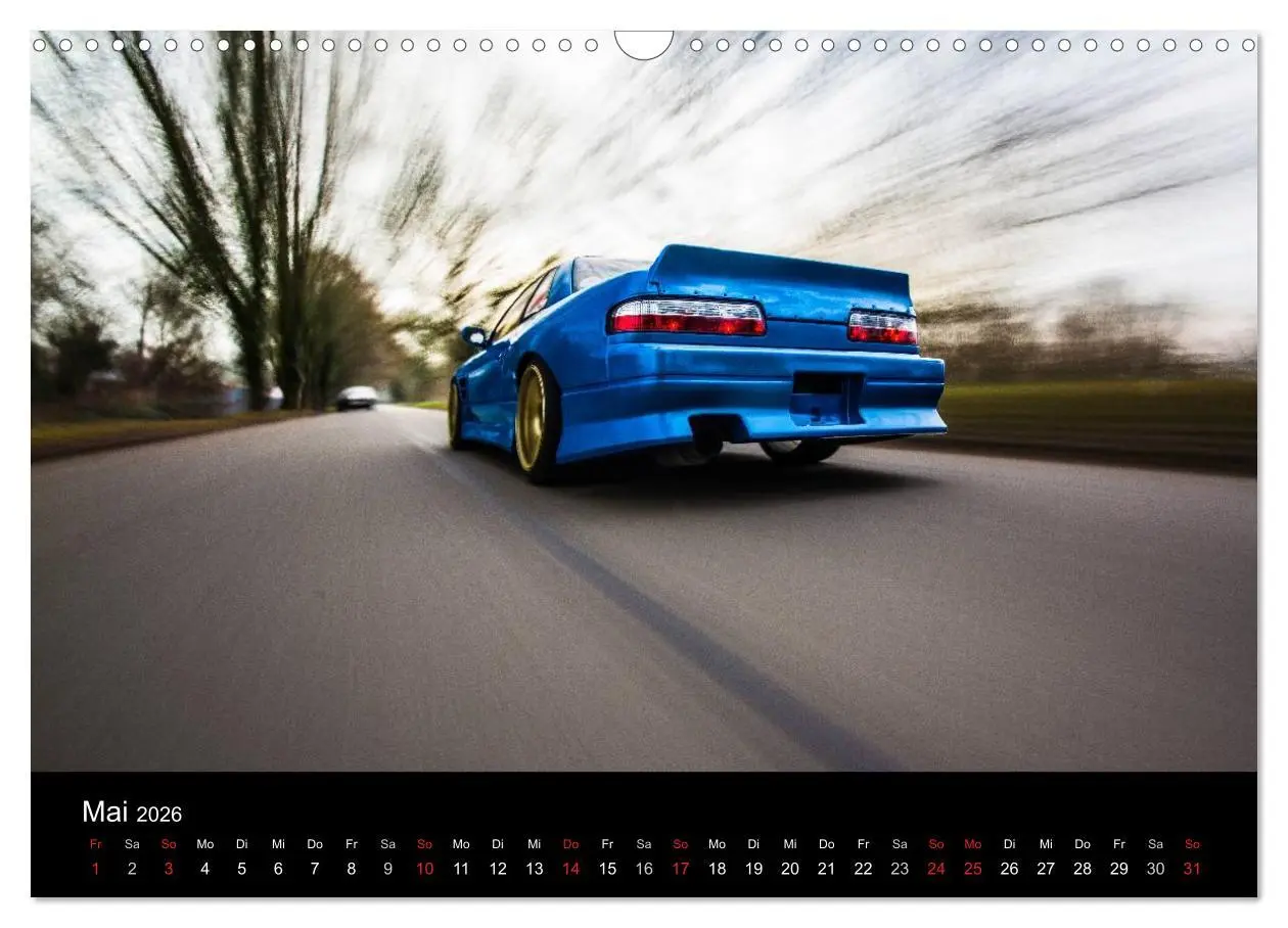 Bild: 9783516110616 | Nissan Silvia PS13 (Wandkalender 2026 DIN A3 quer), CALVENDO...