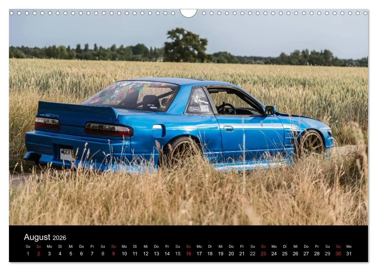 Bild: 9783516110616 | Nissan Silvia PS13 (Wandkalender 2026 DIN A3 quer), CALVENDO...