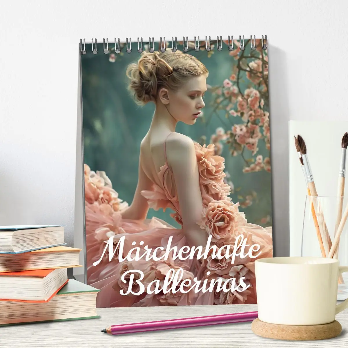 Bild: 9783516280616 | Märchenhafte Ballerina (Tischkalender 2026 DIN A5 hoch), CALVENDO...