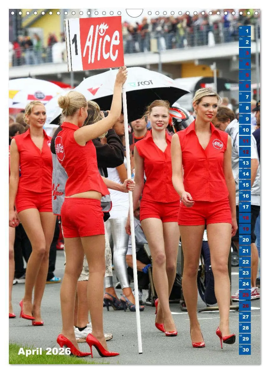 Bild: 9783516350616 | Beauty Grid Girls 2026 (Wandkalender 2026 DIN A3 hoch), CALVENDO...