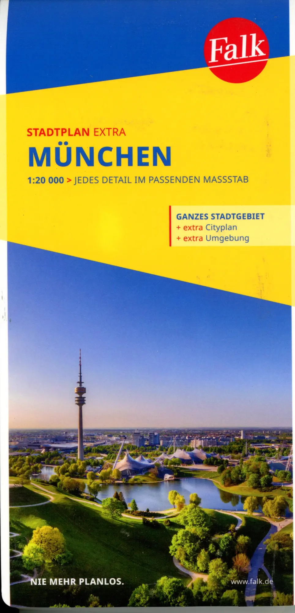 Cover: 9783827900616 | Falk Stadtplan Extra München 1:20.000 | (Land-)Karte | Deutsch | 2024