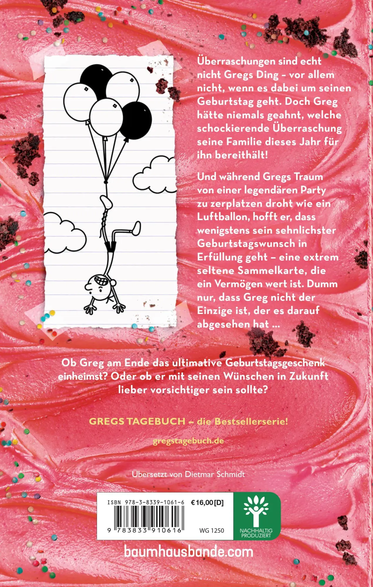 Bild: 9783833910616 | Gregs Tagebuch 20 - Bock auf Party? | Jeff Kinney | Buch | 224 S.