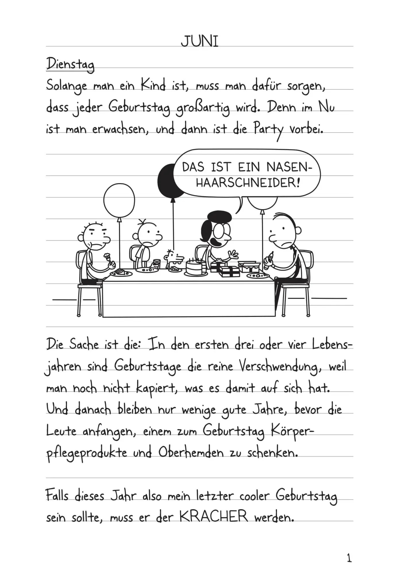 Bild: 9783833910616 | Gregs Tagebuch 20 - Bock auf Party? | Jeff Kinney | Buch | 224 S.