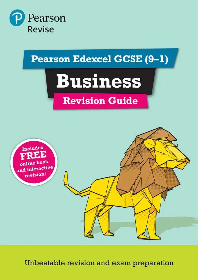 Cover: 9781292190716 | Pearson REVISE Edexcel GCSE Business: Revision Guide incl. online...