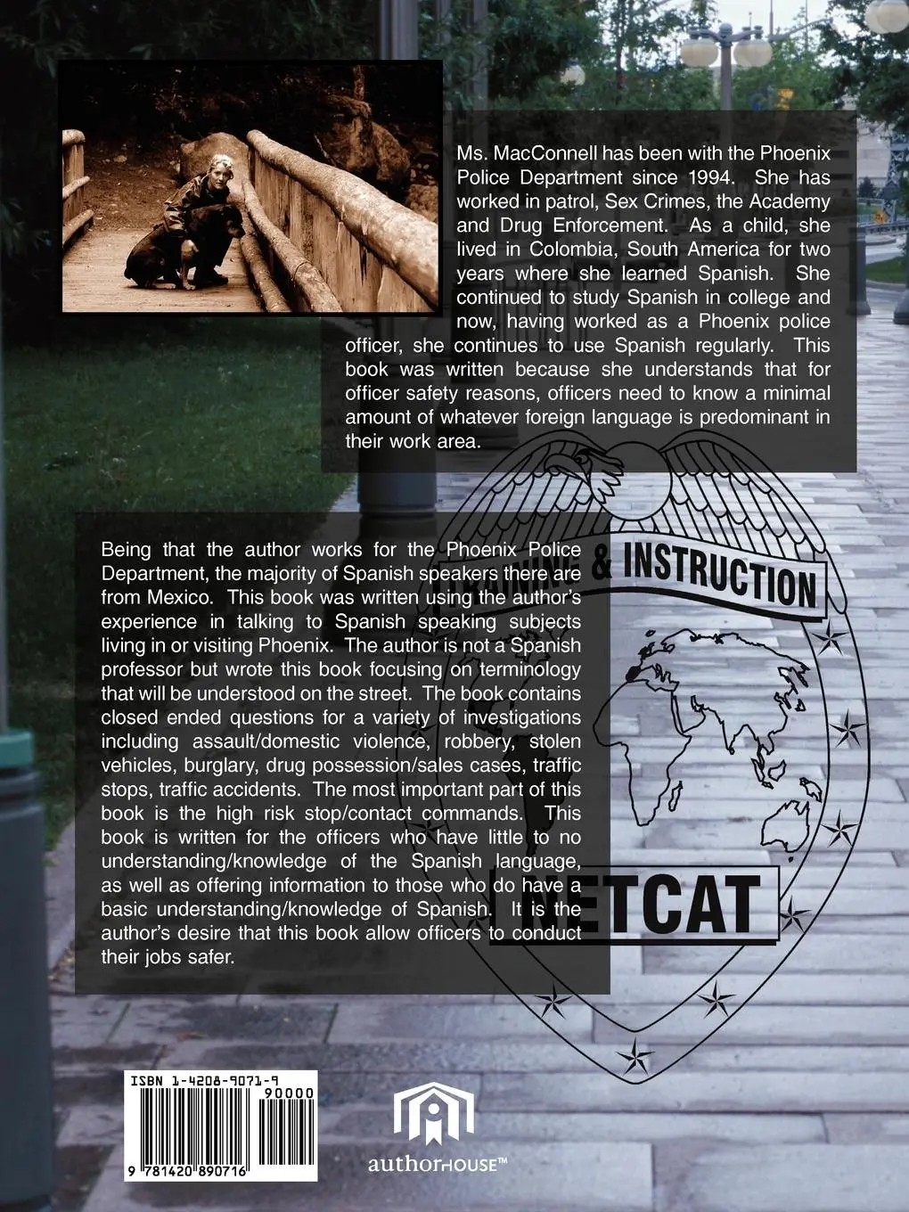 Rückseite: 9781420890716 | Basic Spanish for Police Officers by a Police Officer | Macconnell