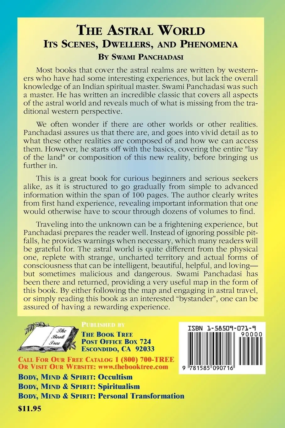 Rückseite: 9781585090716 | The Astral World | Its Scenes, Dwellers, and Phenomena | Panchadasi