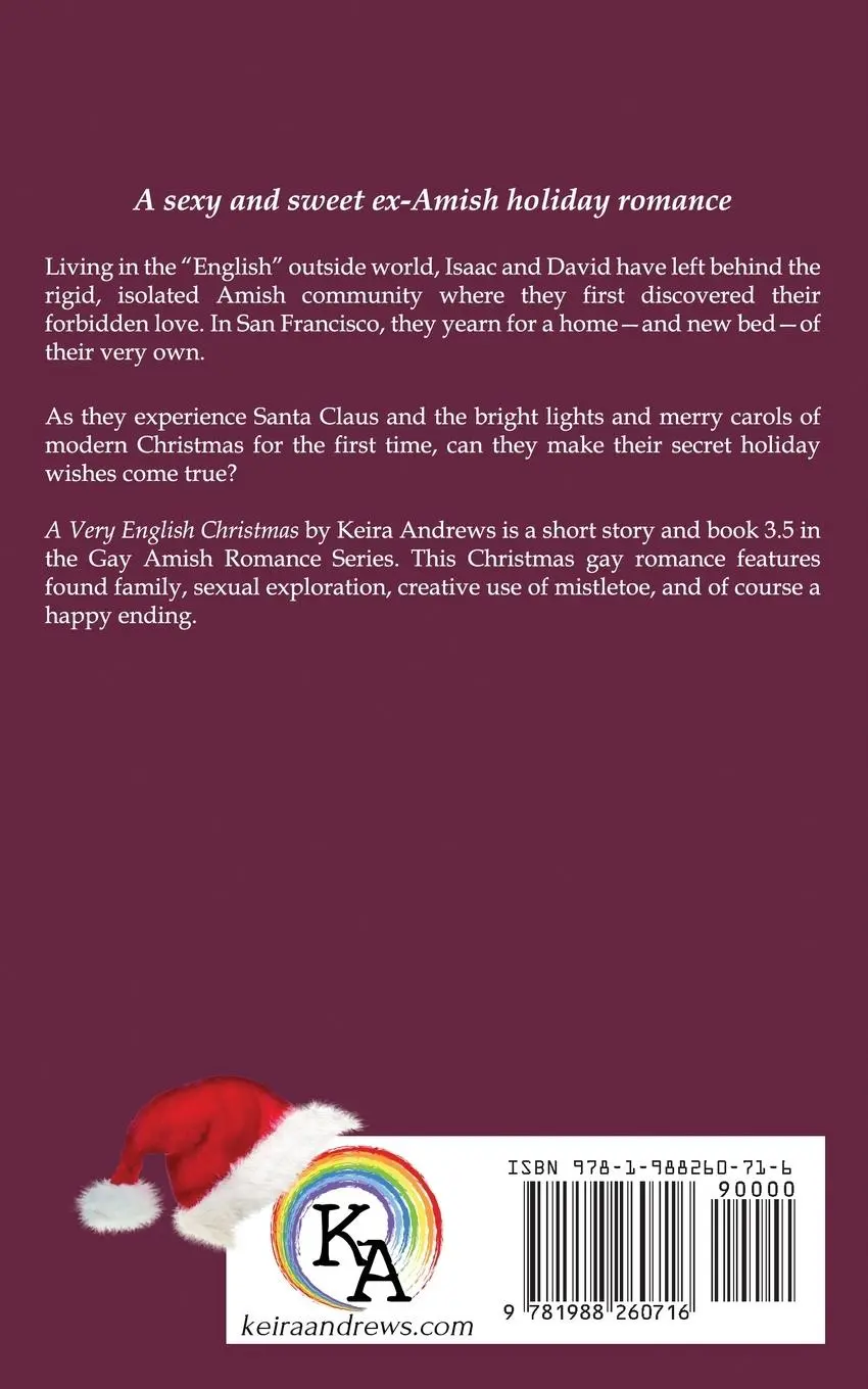 Rückseite: 9781988260716 | A Very English Christmas | Keira Andrews | Taschenbuch | Englisch