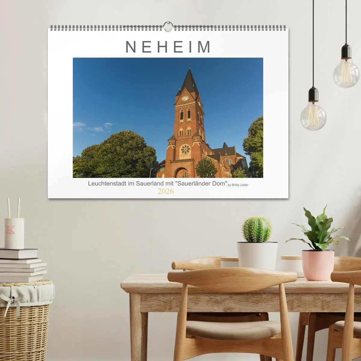 Bild: 9783457630716 | Neheim Leuchtenstadt mit "Sauerländer Dom" (Wandkalender 2026 DIN...