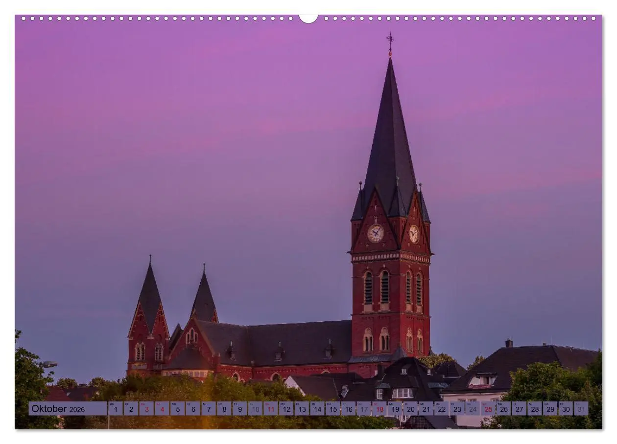 Bild: 9783457630716 | Neheim Leuchtenstadt mit "Sauerländer Dom" (Wandkalender 2026 DIN...