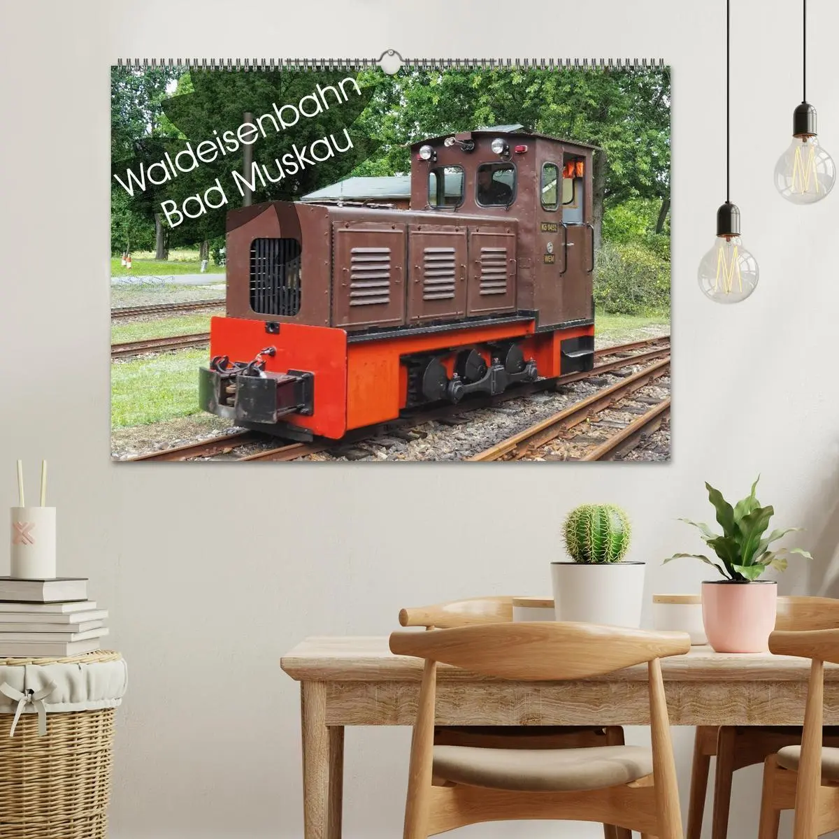 Bild: 9783516030716 | Waldeisenbahn Bad Muskau (Wandkalender 2026 DIN A2 quer), CALVENDO...