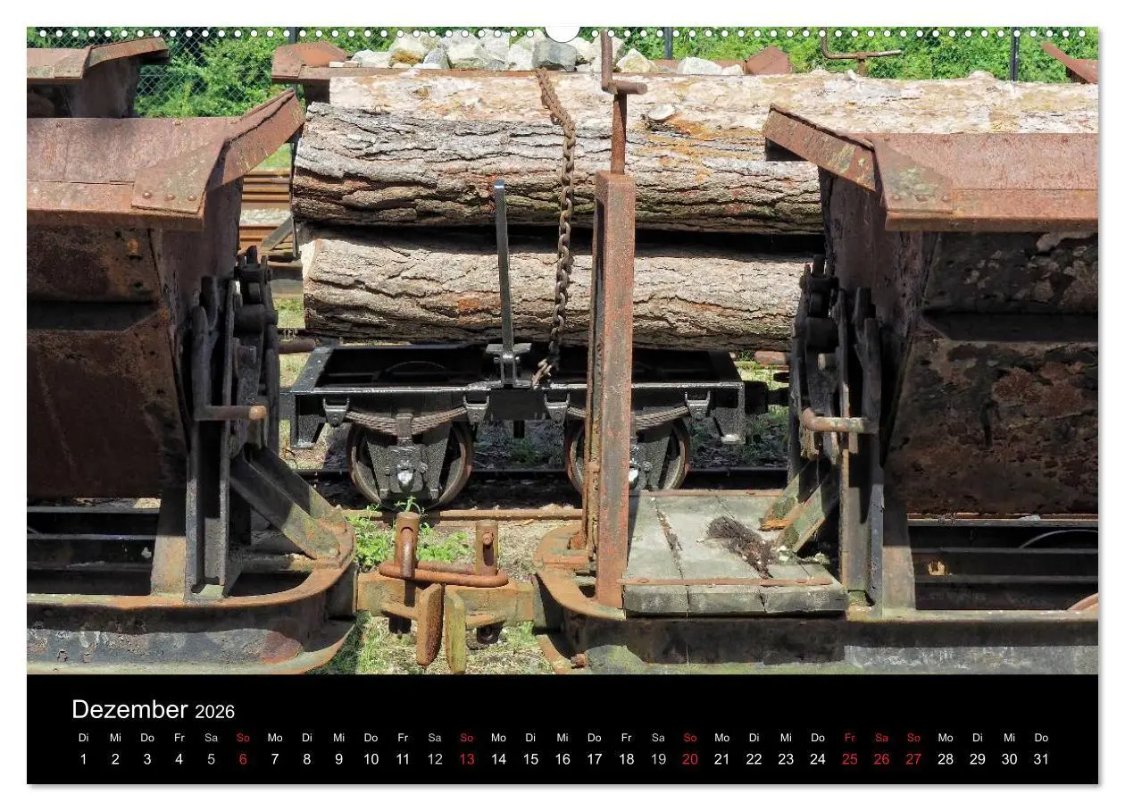 Bild: 9783516030716 | Waldeisenbahn Bad Muskau (Wandkalender 2026 DIN A2 quer), CALVENDO...