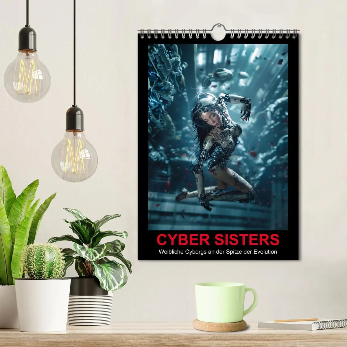 Bild: 9783516270716 | CYBER SISTERS (Wandkalender 2026 DIN A4 hoch), CALVENDO Monatskalender
