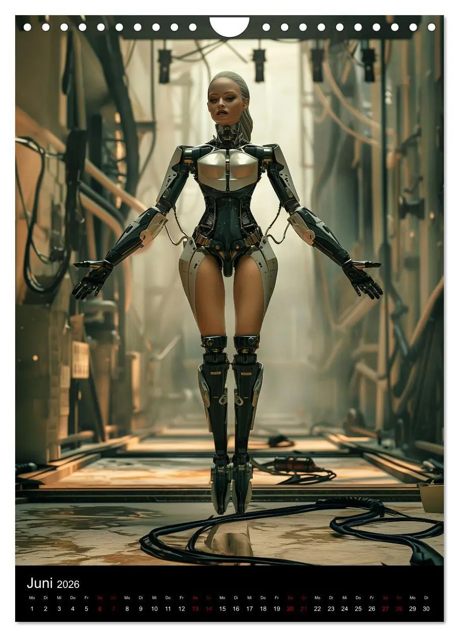 Bild: 9783516270716 | CYBER SISTERS (Wandkalender 2026 DIN A4 hoch), CALVENDO Monatskalender