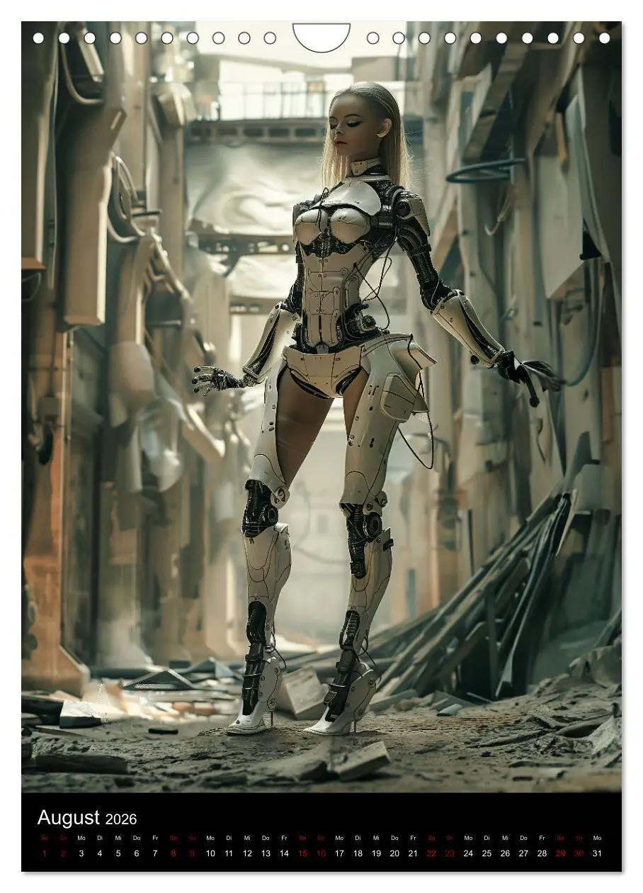 Bild: 9783516270716 | CYBER SISTERS (Wandkalender 2026 DIN A4 hoch), CALVENDO Monatskalender