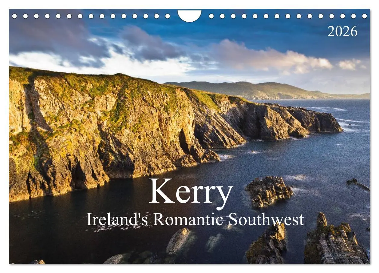 Cover: 9783516580716 | Kerry - Ireland's Romantic Southwest (Wall Calendar 2026 DIN A4...