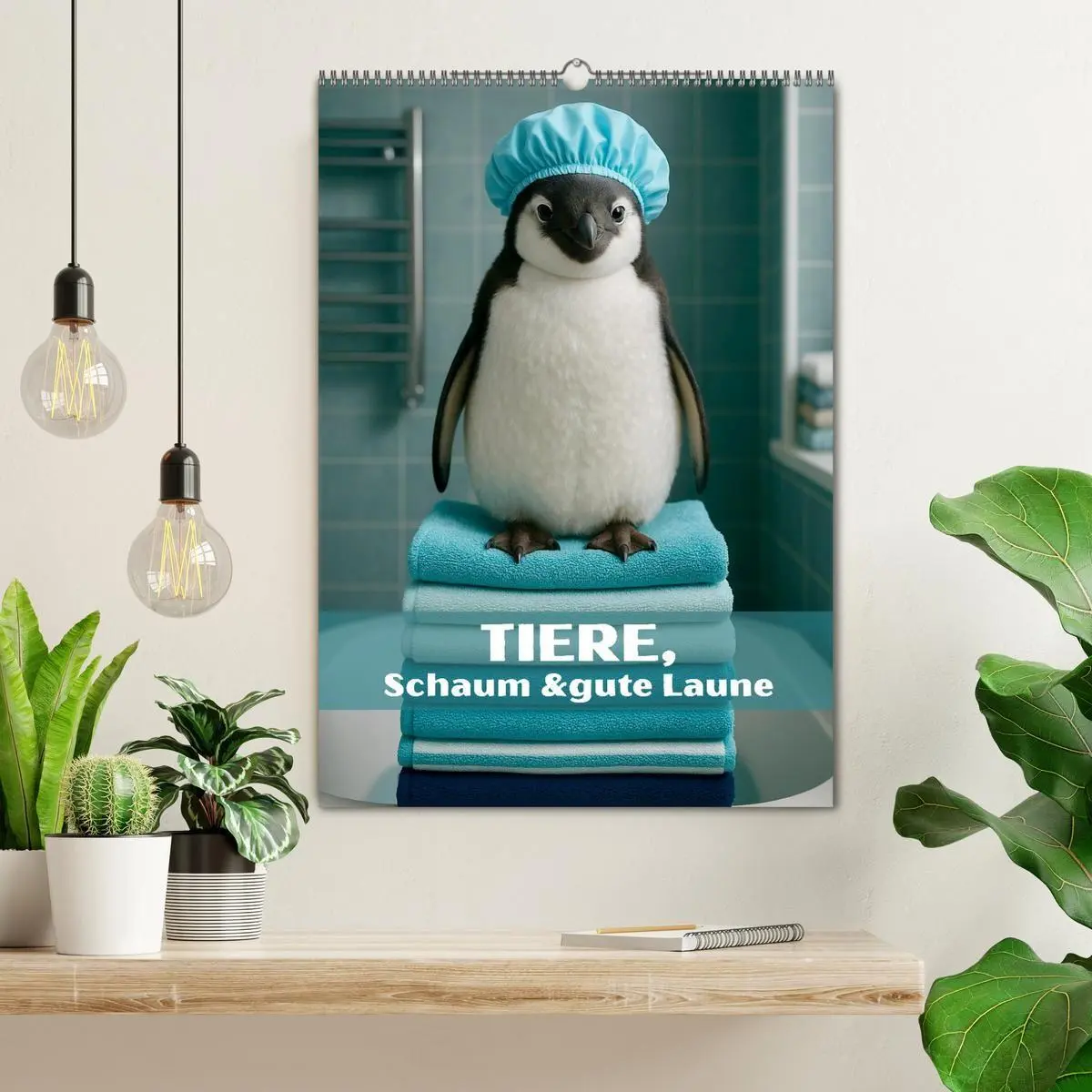 Bild: 9783516720716 | Tiere, Schaum und gute Laune (Wandkalender 2026 DIN A2 hoch),...