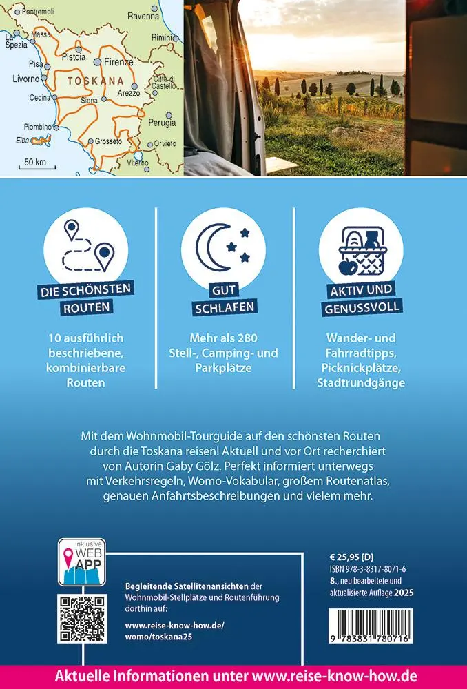Bild: 9783831780716 | Reise Know-How Wohnmobil-Tourguide Toskana mit Elba | Gaby Gölz | Buch